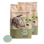 Katzenstreu aus Tofu – 2 x 18 l